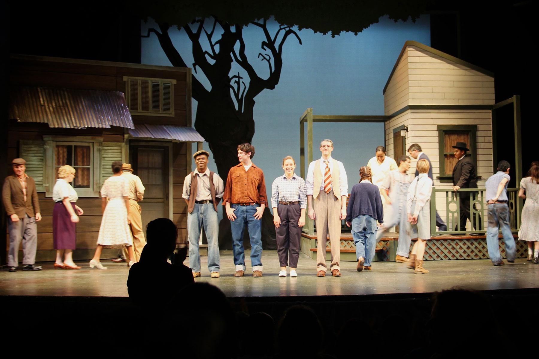 To Kill a Mockingbird play from the Theatre Arts department. 